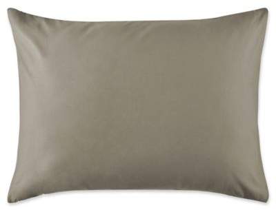 625-Thread-Count Solid King Pillow Sham in Mink