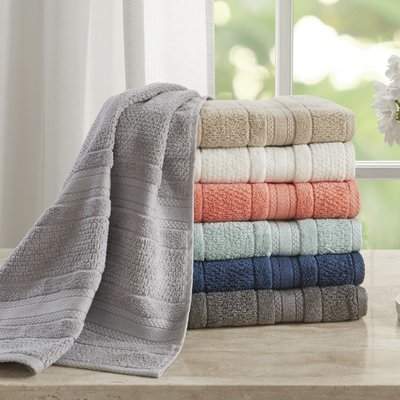Wayfair Super Soft Cotton 6 Piece Towel Set