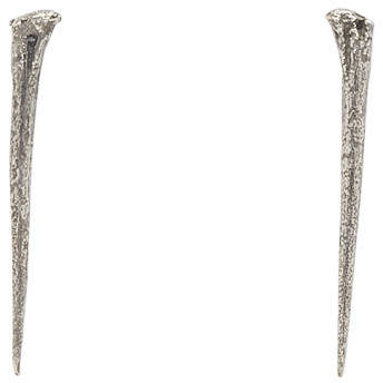 Silver Thorn Earrings