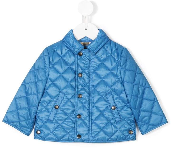 diamond quilted jacket