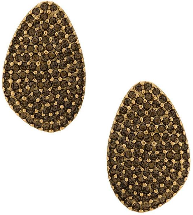 Camila Klein strass embellished earrings