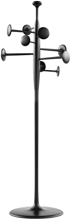 Mater - Trumpet Gardrobenständer, Aluminium schwarz lackiert