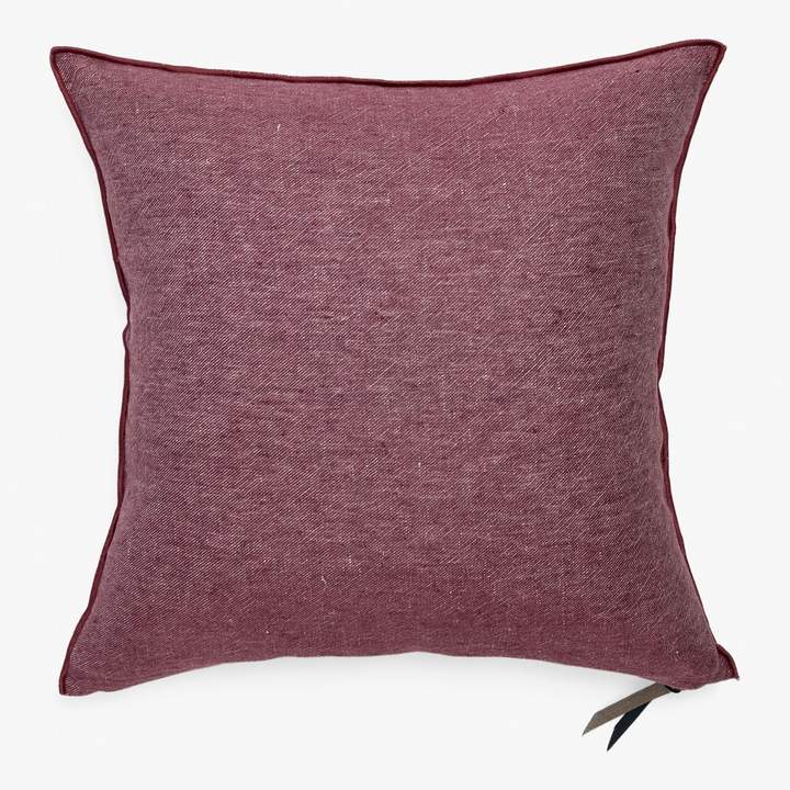 Maison de Vacances Washed Linen Pillow Garnet