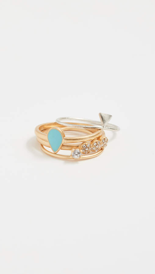 Enamel Ring Stack