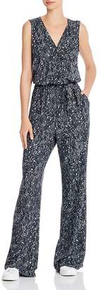 Bella Dahl Snake Print Wide-Leg Jumpsuit