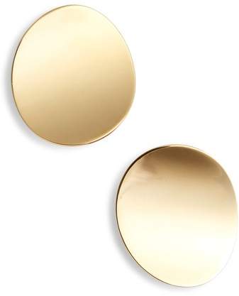 Gold Standard Statement Stud Earrings