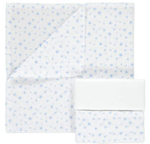 3 Pack Assorted Muslin Squares