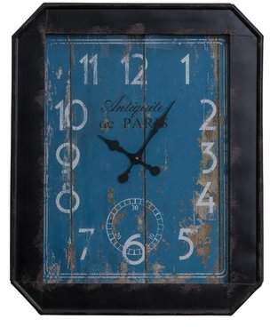 Wayfair Pinner Industrial Iron Wall Clock