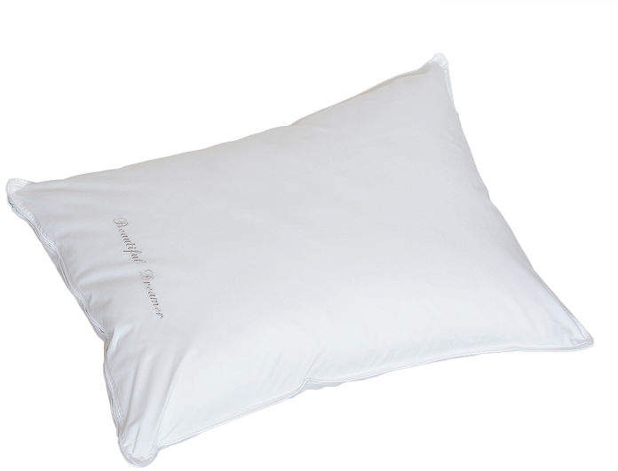 THE PILLOW BAR Breakfast in BedTM Down Alternative Back Sleeper Pillow with BEAUTIFUL DREAMER