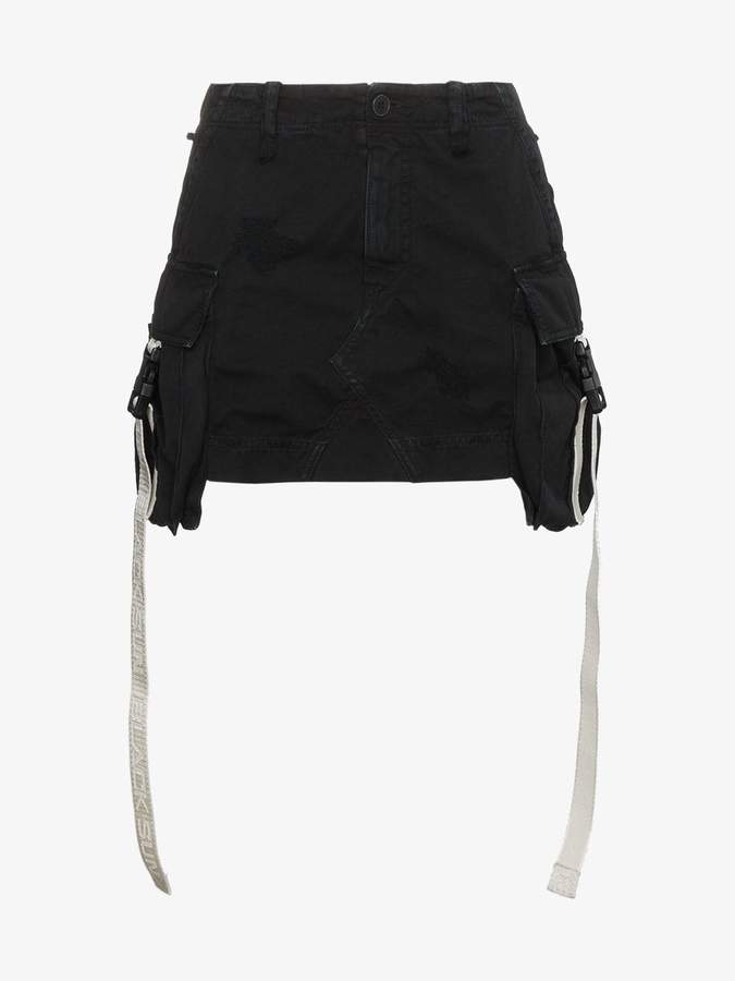 Mini cargo skirt