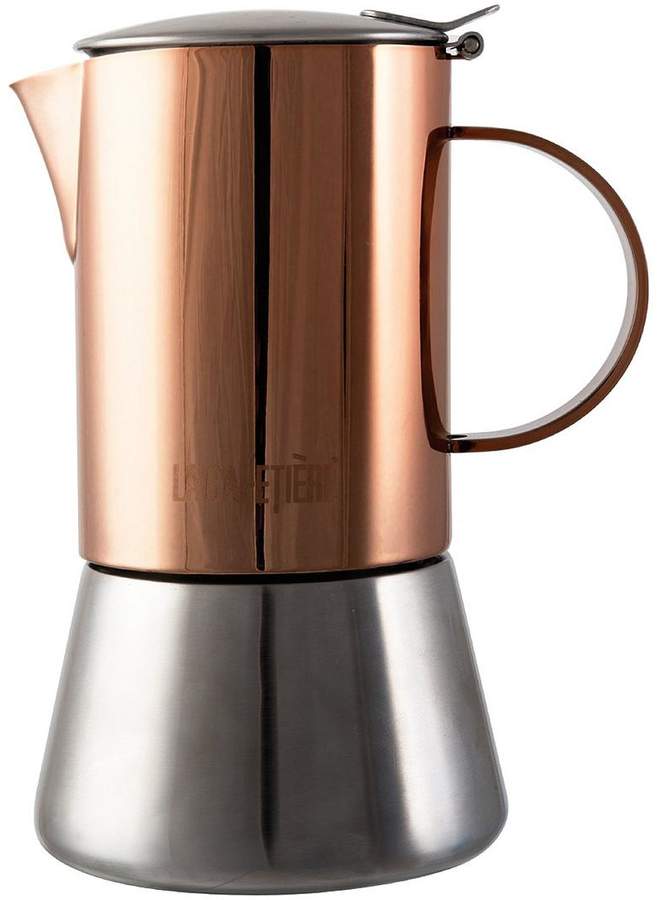 3 Cup Stainless Steel And Copper Stovetop