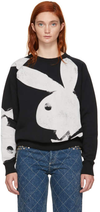 Black Playboy Bunny Sweatshirt