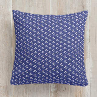 Bluebonnet Square Pillow