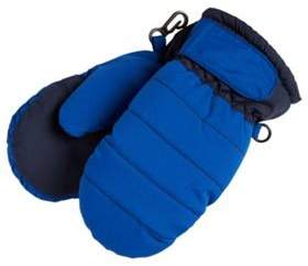 Riptape Strap Quilted Ski Mittens with Thinsulate