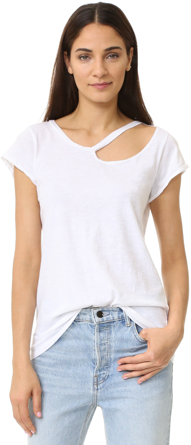Ripped Neck Tee