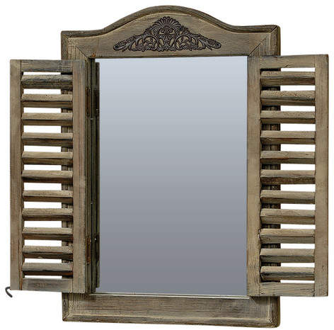 WholeHouseWorlds French Wall Mirror