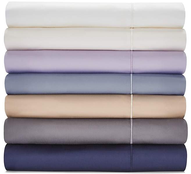 Hudson Park Collection 500TC Sateen Iron Free Queen Fitted Sheet - 100% Exclusive