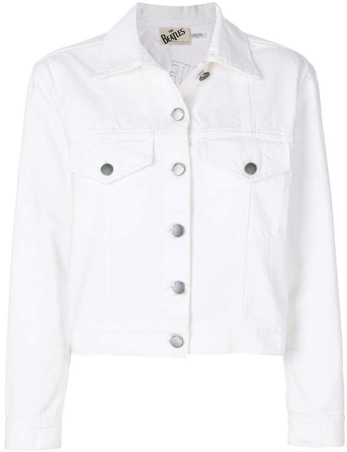 Alice+Olivia The Beatles denim jacket