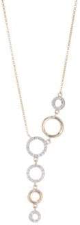Phillips House Diamond & 18K Yellow Gold Graduated Open Circle Necklace