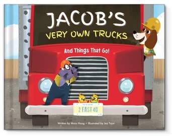 I See Me! 'My Very Own Trucks' Personalized Storybook