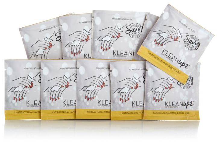 Klean Upz Hand Sanitizer and Body Wipes