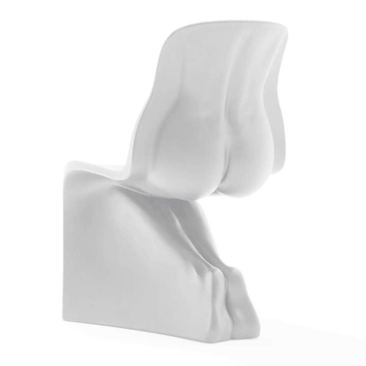 HER Stuhl, Weiß matt