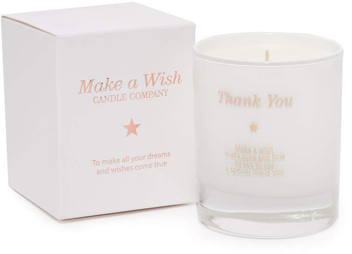 Gift Boutique Make a Wish to Say Thank You Candle