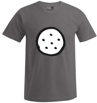 Promodoro T-Shirt Print Robot Cookie - Herren Premium T-Shirt Plus Size