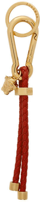 Red and Gold Logo Keychain