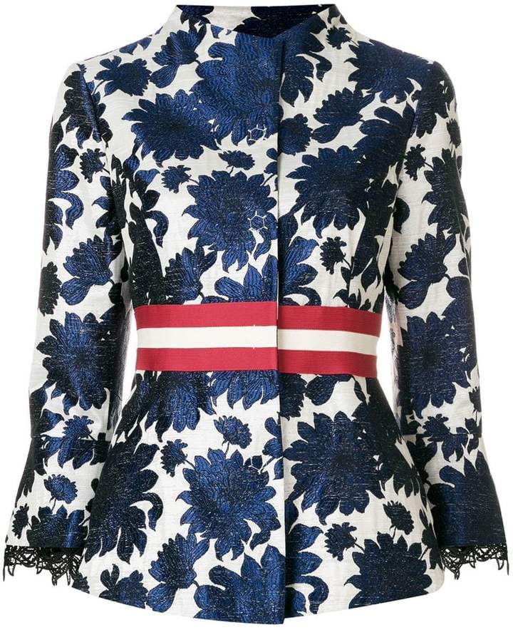 Bazar Deluxe jacquard blazer