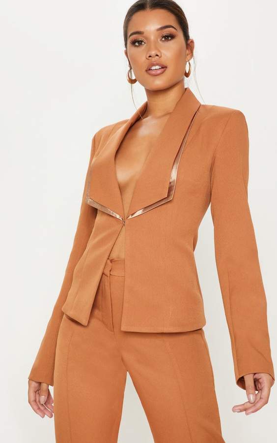 Camel Suit Jacket