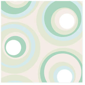 Circle Geometric Self-Launch Wrapping Paper