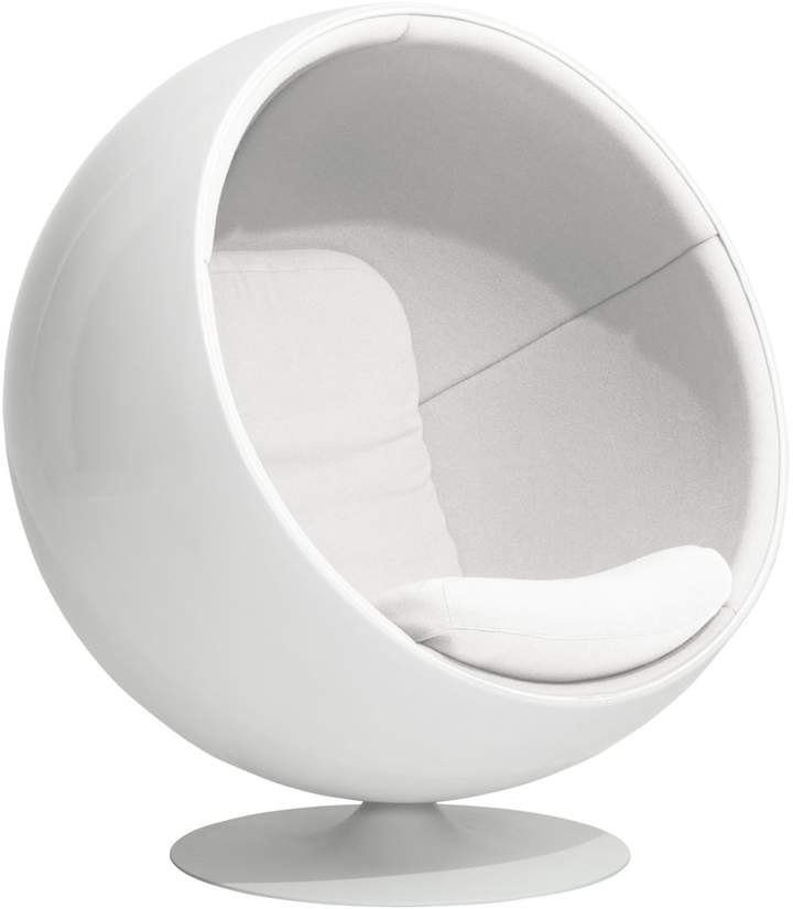 Eero Aarnio Originals - Ball Chair, Weiß (Hallingdal 65/100)