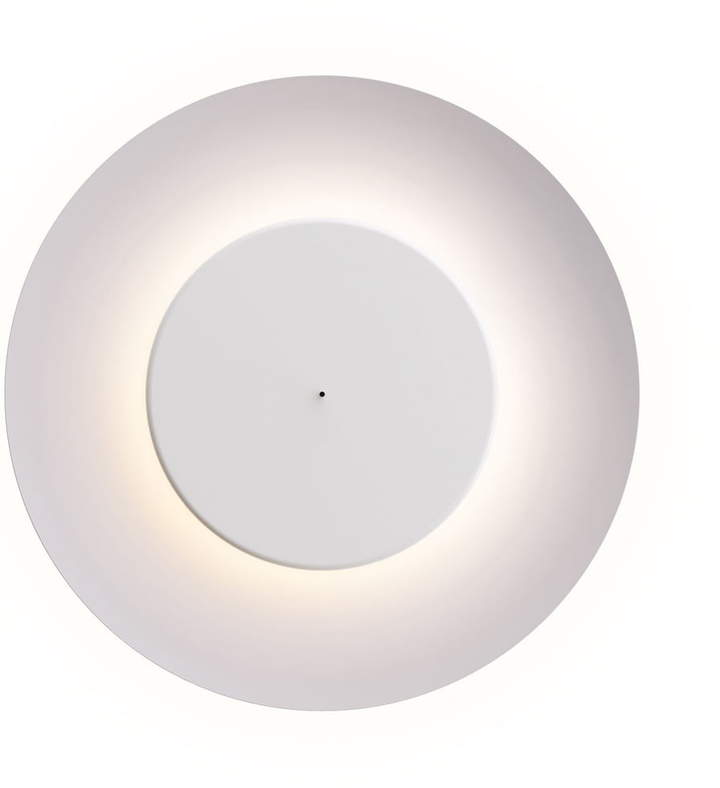 Lunaire Wandleuchte, Weiß