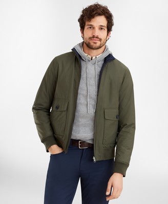 brooks jackets mens green
