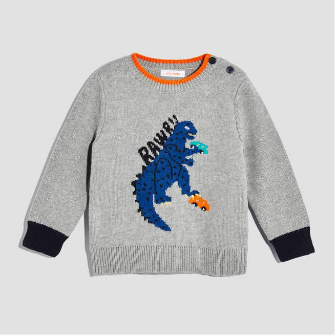 Baby Boys’ Monster Graphic Sweater