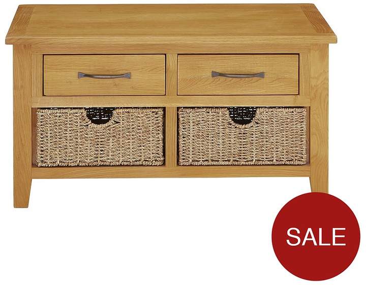 Luxe Collection - London Seagrass Oak Coffee Table