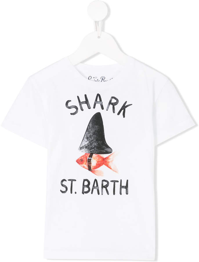 Mc2 Saint Barth Kids shark print T-shirt