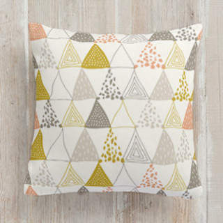 Oh So Triangular Square Pillow