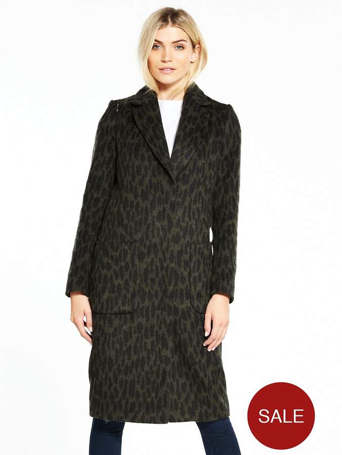Premium Leopard Print Coat