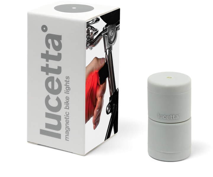 Palomar - Lucetta Fahrradlicht mit Halterung, white