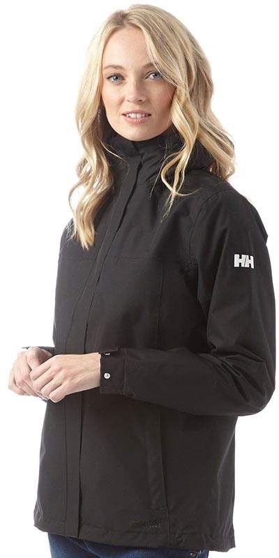 Damen Aden Performance Jacke Schwarz