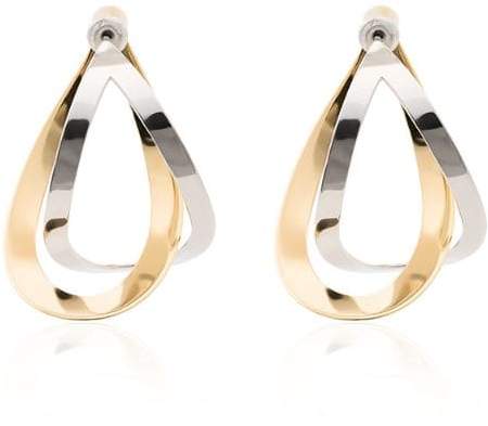 Gold and Silver endless earrings
