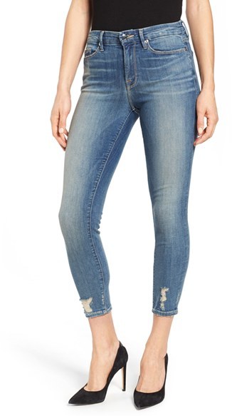 Good Legs High Rise Crop Skinny Jeans