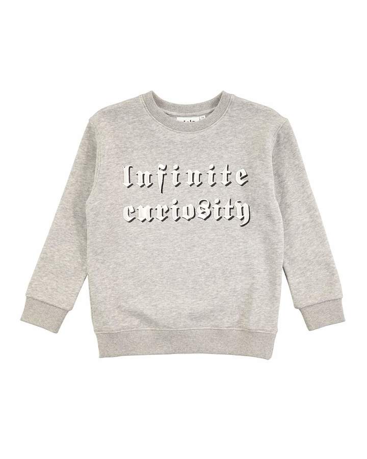 Mogens Melange Infinite Curiosity Sweatshirt, Size 4-10