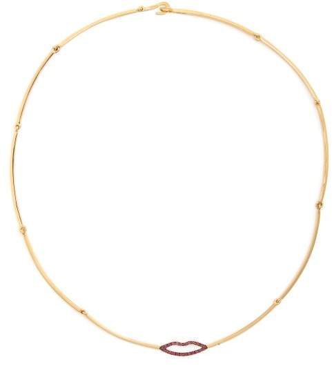 Ruby & yellow-gold necklace