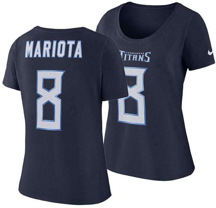 Women's Marcus Mariota Tennessee Titans Player Pride 3.0 T-Shirt