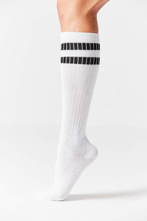 Varsity Striped Knee Sock