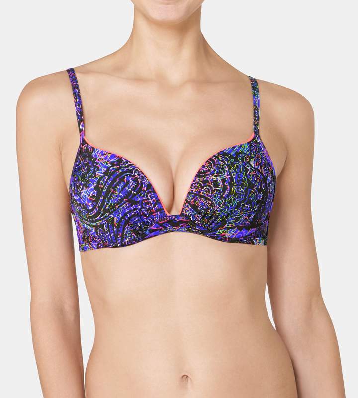 SWIM WOW COMFORT PAISLEY Triangel top with push-up