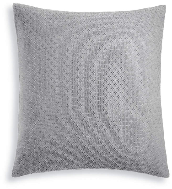 Damask Designs Diamond Dot Cotton 300-Thread Count European Sham, Created for Macy's Bedding